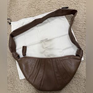 Lemaire Brown Small Croissant Bag